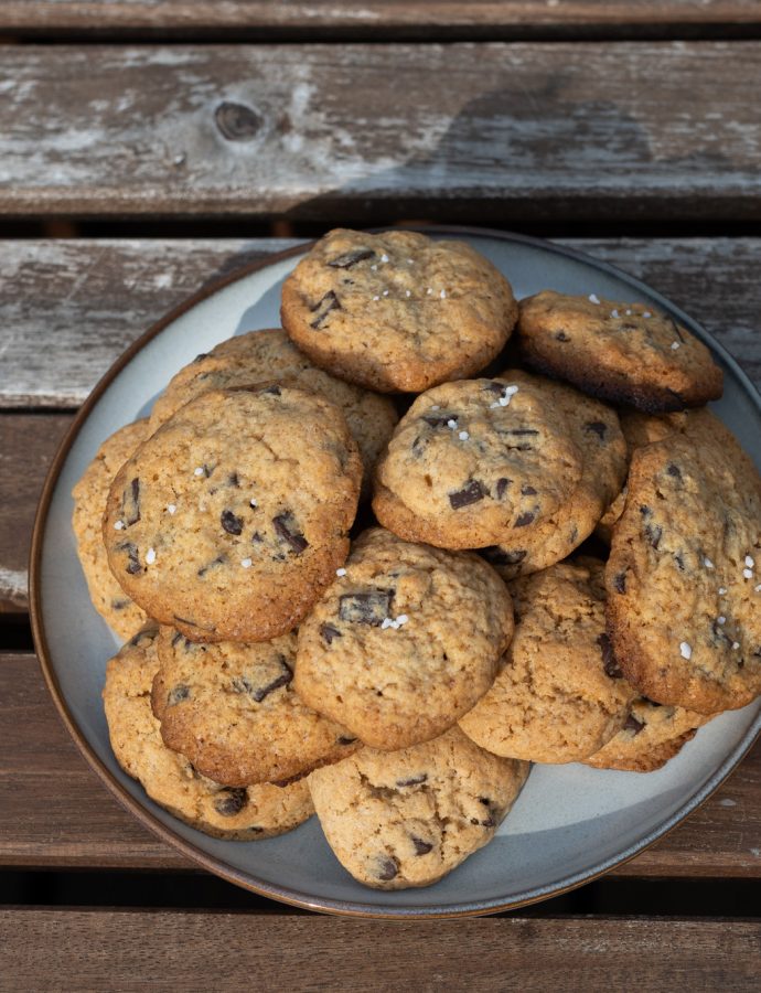 Vegane Choco Chip Cookies