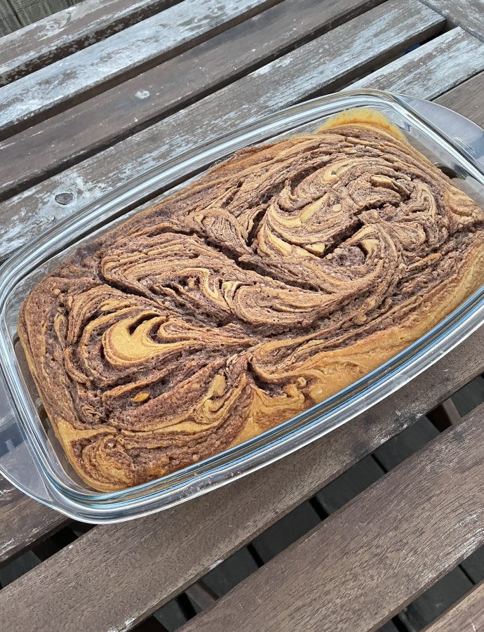Veganer Zimtschneckenkuchen